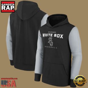 MLB Gear Chicago White Sox Pullover Hoodie Black