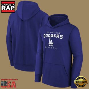 MLB Gear Los Angeles Dodgers Pullover Hoodie Blue