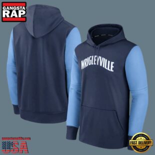 MLB Gear Wrigleyville Pullover Hoodie Blue