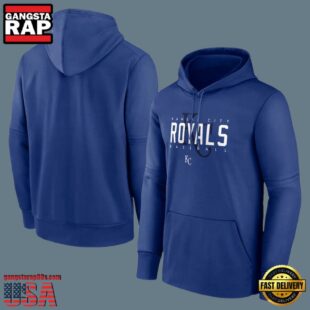 MLB Kansas City Royals Pullover Hoodie Blue