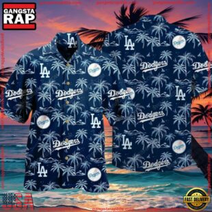 MLB Los Angeles Dodgers Baseball Sports Aloha Hawaiian ShirtGroup