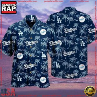 MLB Los Angeles Dodgers Baseball Sports Aloha Hawaiian ShirtGroup