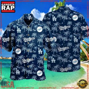 MLB Los Angeles Dodgers Baseball Sports Aloha Hawaiian ShirtGroup