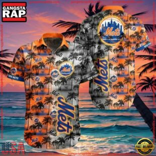 MLB New York Mets Aloha Hawaiian ShirtGroup