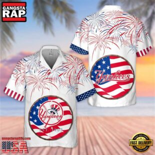 MLB New York Yankees Stars And Stripes Celebration Hawaiian Shirt