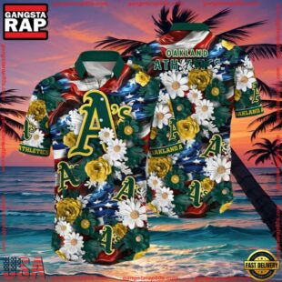 MLB Oakland Athletics Aloha Hawaiian Shirt