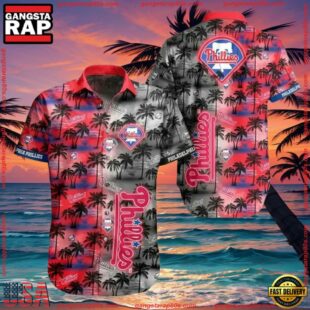 MLB Philadelphia Phillies Aloha Hawaiian ShirtGroup