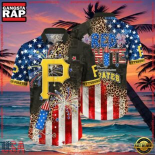 MLB Pittsburgh Pirates Aloha Hawaiian Shirt