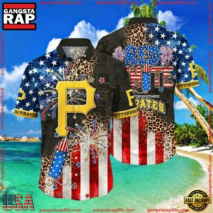 MLB Pittsburgh Pirates Aloha Hawaiian Shirt