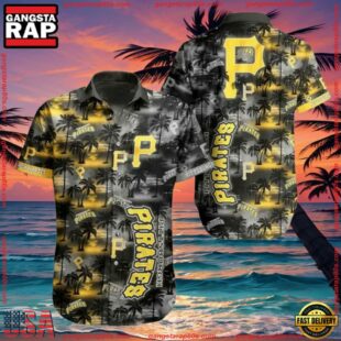 MLB Pittsburgh Pirates Aloha Hawaiian ShirtGroup