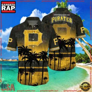 MLB Pittsburgh Pirates Aloha Hawaiian ShirtStyle Hot Trending