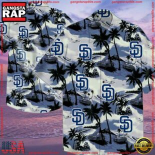 MLB San Diego Padres Aloha Hawaiian Shirt Summer Button UpGroup