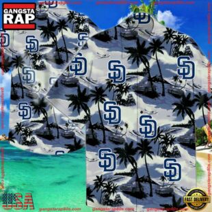 MLB San Diego Padres Aloha Hawaiian Shirt Summer Button UpGroup