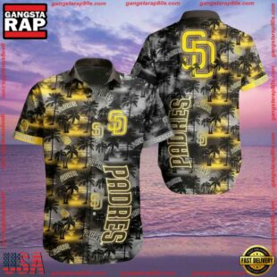 MLB San Diego Padres Summer Aloha Hawaiian ShirtGroup