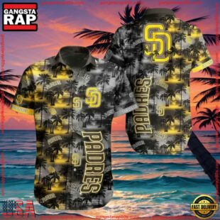 MLB San Diego Padres Summer Aloha Hawaiian ShirtGroup