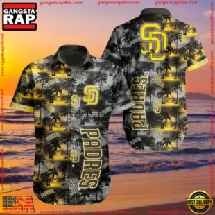 MLB San Diego Padres Summer Aloha Hawaiian ShirtGroup