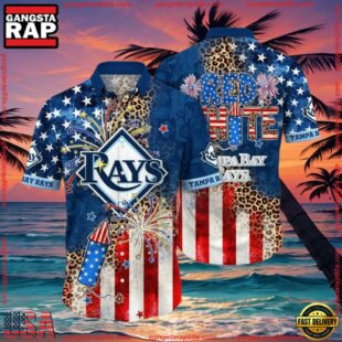 MLB Tampa Bay Rays Aloha Hawaiian Shirt