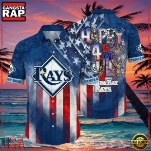 MLB Tampa Bay Rays New Design Aloha Hawaiian Shirt