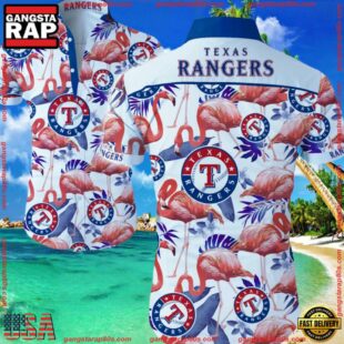 MLB Texas Rangers Aloha Hawaiian Shirt Summer Button UpGroup