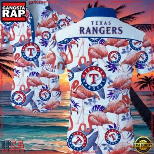 MLB Texas Rangers Aloha Hawaiian Shirt Summer Button UpGroup