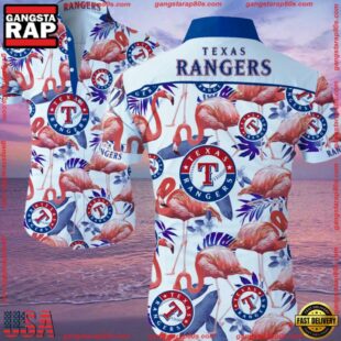 MLB Texas Rangers Aloha Hawaiian Shirt Summer Button UpGroup