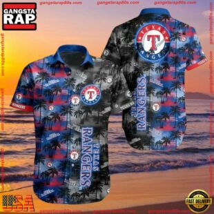 MLB Texas Rangers Aloha Hawaiian ShirtGroup