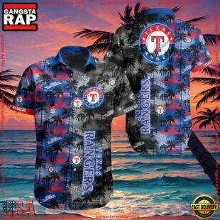 MLB Texas Rangers Aloha Hawaiian ShirtGroup