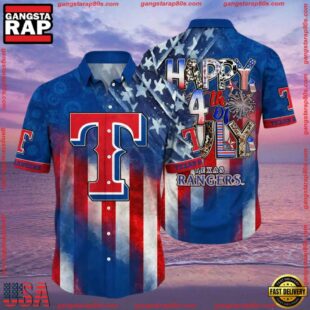 MLB Texas Rangers, Style Hot Trending Summer Summer Aloha Hawaiian Shirt