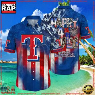 MLB Texas Rangers, Style Hot Trending Summer Summer Aloha Hawaiian Shirt