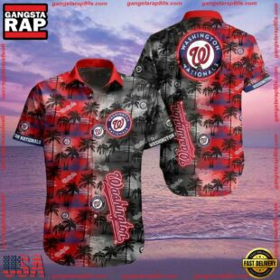 MLB Washington Nationals Aloha Hawaiian ShirtGroup