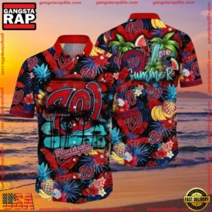 MLB Washington Nationals Love Summer Summer Hawaiian Shirt