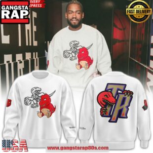 NBA Toronto Raptors Plush Doll White Sweatshirt