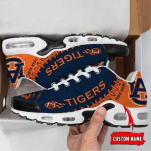 NCAA Auburn Tigers Football Custom Air Max Plus Shoes