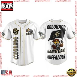 NCAA Colorado Buffaloes Game Day Baseball Jersey