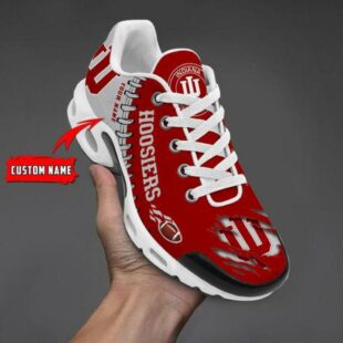 NCAA Indiana Hoosiers Football Custom Air Max Plus Shoes