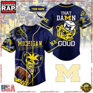 NCAA Michigan Wolverines That Dawn Good Baseball Jersey