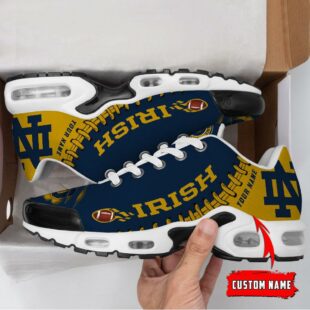 NCAA Notre Dame Fighting Irish Football Custom Air Max Plus Shoes