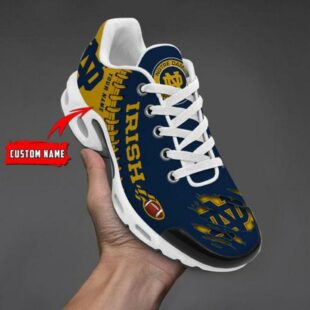 NCAA Notre Dame Fighting Irish Football Custom Air Max Plus Shoes