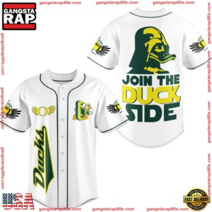 NCAA Oregon Ducks Join The Duck Side Baseball Jersey