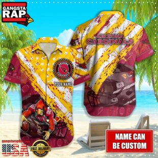 NFL Arizona Cardinals American Flag custom Hawaiian Shirts