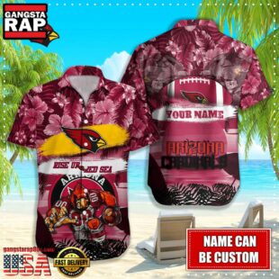 NFL Arizona Cardinals Mascot Football Hawaiian Shirt