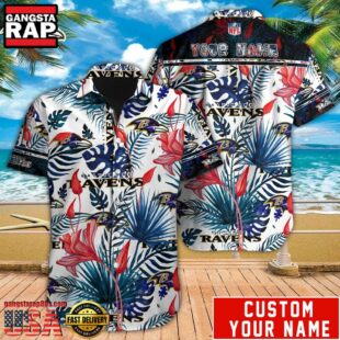 NFL Baltimore Ravens Custom Hawaiian Shirt