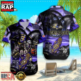 NFL Baltimore Ravens Hawaiian Shirt