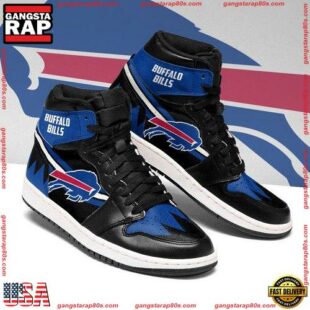 NFL Buffalo Bills Football Logo Team Air Jordan 1 Hightop Shoes Sneakers