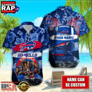 NFL Buffalo Bills Mascot Football Hawaiian Shirt