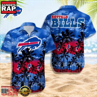 NFL Buffalo Bills Retro Aloha Shirts