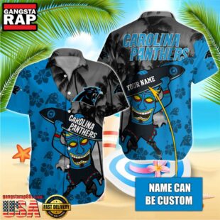 NFL Carolina Panthers Retro Custom Hawaiian Shirts