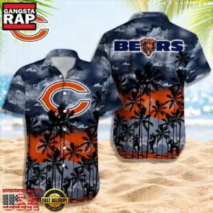 NFL Chicago Bears Retro Aloha Shirts