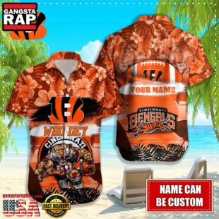 NFL Cincinnati Bengals Mascot Football Hawaiian Shirt