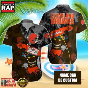 NFL Cleveland Browns Retro Custom Hawaiian Shirts